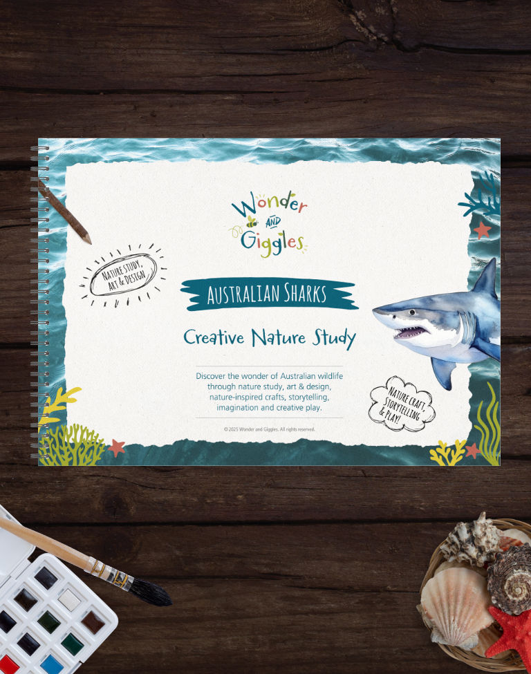 Australian Sharks Creative Nature Study